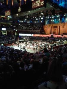 View from my seat, hastily taken on a shaky camera-phone!