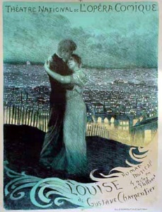 Louise: poster for the original 1900 production.